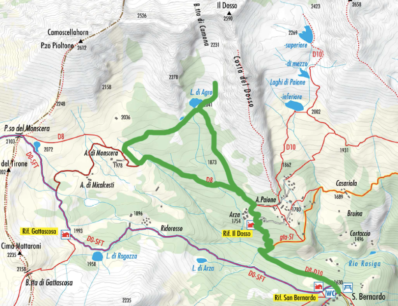 Cartina Valle Bognanco
